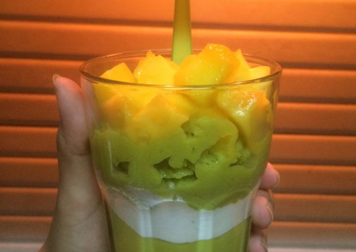 Avocado Mango ala King Mango (home made)