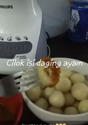 Foto resep Cilok isi daging ayam