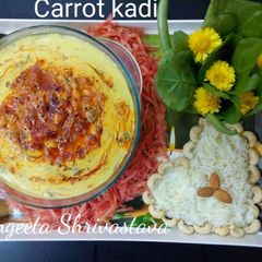 A picture of Carrot kadi.