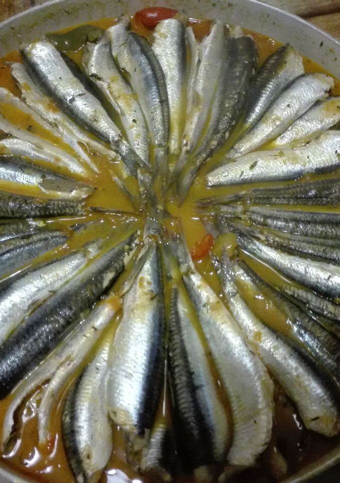 Una foto de Guiso marinero de boquerones