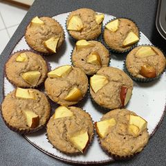 A picture of Apple muffins.