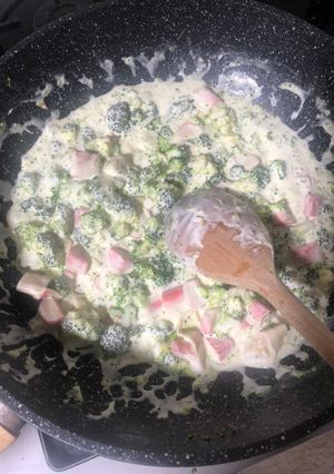O poză a rețetei Surimi cu broccoli la Tigaie.