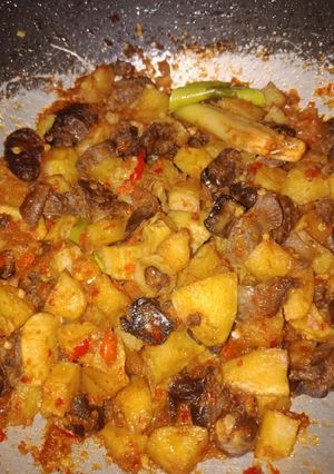 Foto resep Sambal goreng kentang ati ampela
