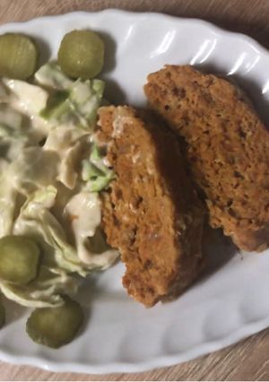 Egybe sült fasírozott recept fotója