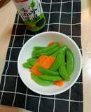 燒肉醬佐甜豆