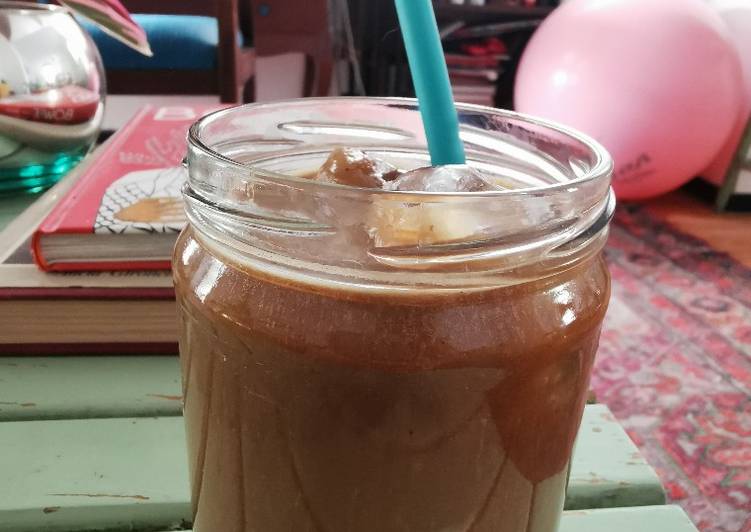 Café de olla latte helado