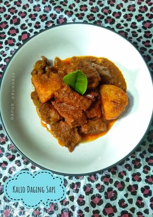 Foto resep Kalio Daging Sapi Ubi Jalar