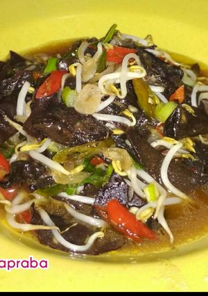 Foto resep Tumis Jamur Kuping feat Taoge