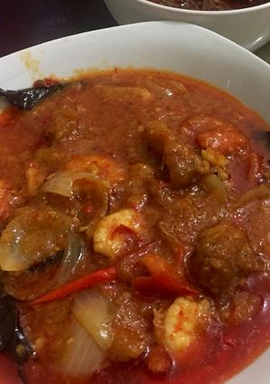 Foto resep Seafood saos padang