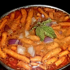 Sev Bhaji / Curry A picture of Sev Bhaji / Curry.