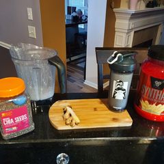 A picture of Banana Ginger Smoothie.