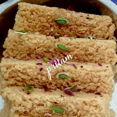 A picture of Homemade milkcake.