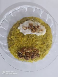 عکسی از دستور کشک بادمجون با بادمجان کبابی