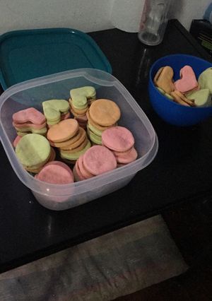 Una foto de Maicenitas o alfajorcitos de maicena
