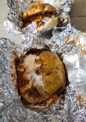 Foto resep Kentang panggang isi daging