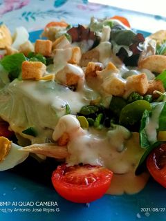 Una foto de Ensalada capricho