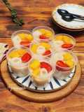 Puding Sutera Topping Buah
