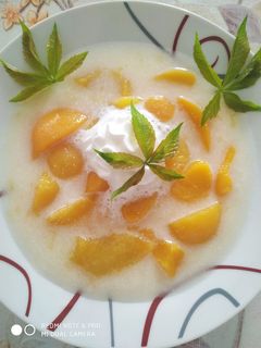 Őszibarack leves recept fotója