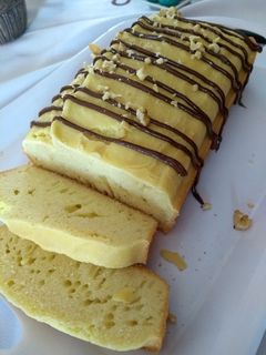 Una foto de Budín de limón apto para diabéticos y celiacos
