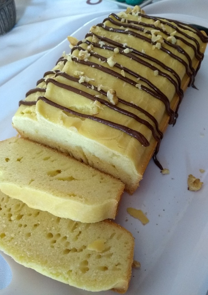 Una foto de Budín de limón apto para diabéticos y celiacos