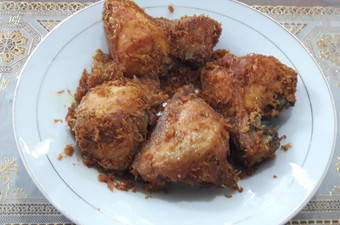 Resep Ayam bumbu rempah🐔 gurih cruncy😚 Istimewa