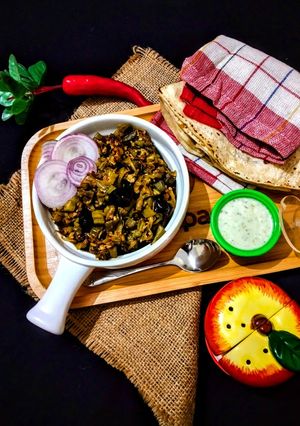 A picture of Saadi Bhindi Ke Bhujia.