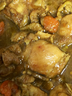 Una foto de Pollo a la sidra