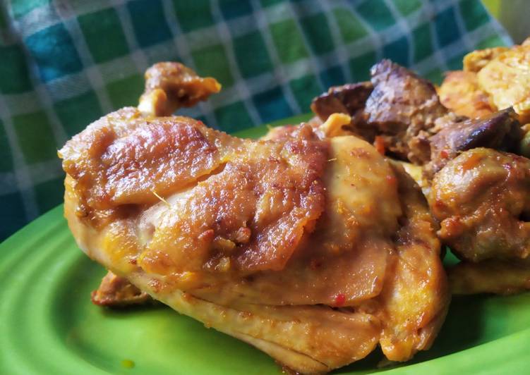 Resep Ayam Bakar Padang (Teflon), Lezat Sekali