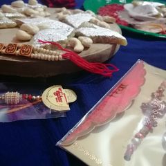 A picture of Kaju katli.