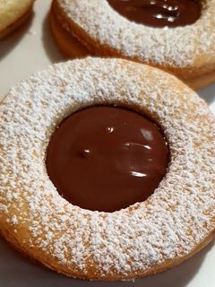 Foto di Biscotti occhio di bue