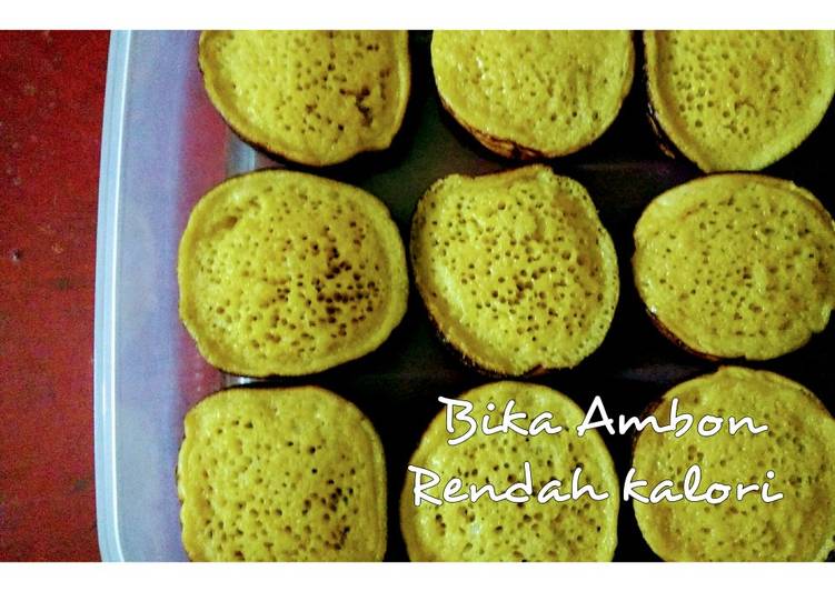 Resep Bika Ambon Mini Rendah kalori Anti Gagal