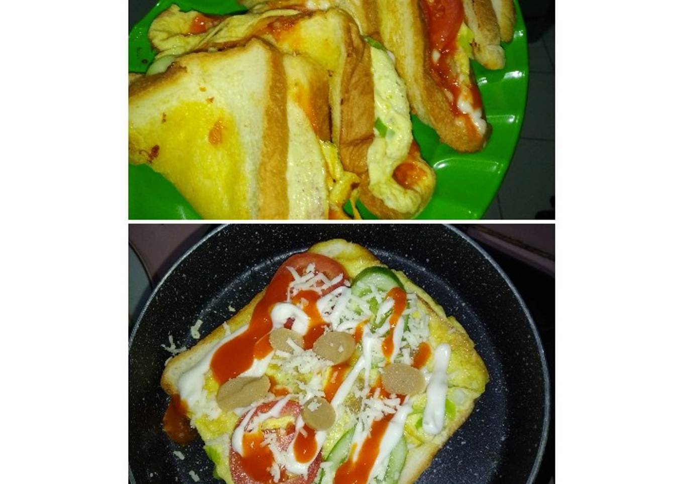 Roti tawar sandwich