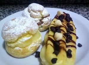 Una foto de Pasta choux o masa bomba.👩🏼‍🍳