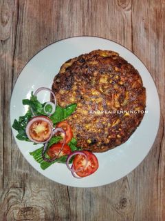 Una foto de Fritatta de chorizo