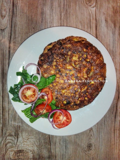 Una foto de Fritatta de chorizo