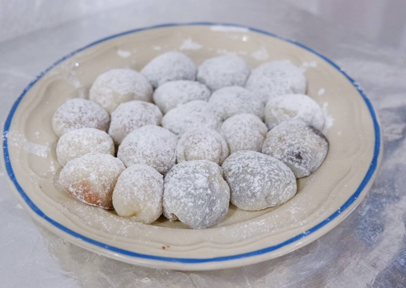 Resep Mochi Susu Isi Peanut & Choco Chrunchy