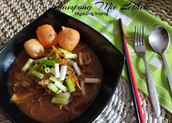 Resep Terbaru Jjampong Mi Lethek Gurih Mantul