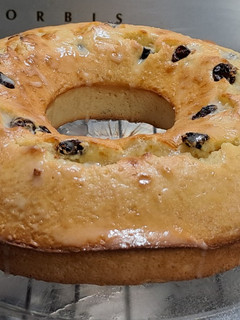Una foto de Budín de limón y pasas sin manteca
