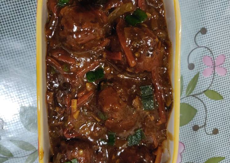 Recipe of Homemade Veg Manchurian