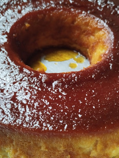 Una foto de Budín de pan súper fácil