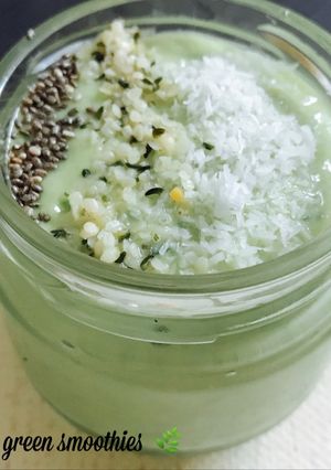 Hình của món Kale smoothies - Green smoothies.