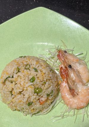 Foto resep 🌿 Nasi Goreng Udang ala Din Tai Fung 🦐
