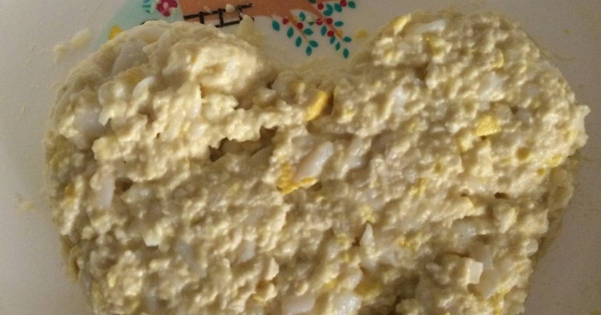 34 resep mpasi 10 bulan telur dan tofu enak dan mudah Cookpad