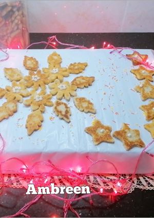 A picture of Yummy Corn Flour Cookies 😋 |Corn Cookies.