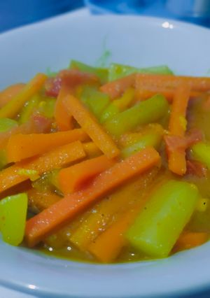 Foto resep Acar kuning sederhana