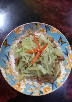 Foto resep Tumis Labu Siam Tempe