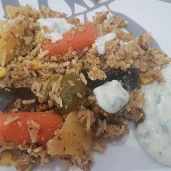 A picture of Sunday Pilau.