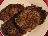 Hamburguesas caseras de lentejas y carne