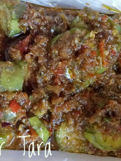 Foto resep Sambal Ijo Teri Nasi dengan Terong