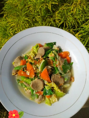 Langkah Mudah untuk Membuat Resep 191. Capcay Sayur Bakso yang Lezat Anti Ribet, Mantap